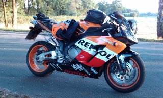 Meine CBR1000RR Fireblade REPSOL Bj.2005