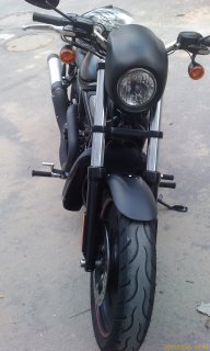 Probefahrt mit einer Harley-Davidson VRSCDX Night Rod Special Bj.2010