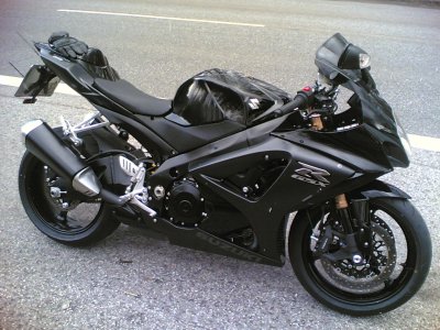 Probefahrt mit einer Suzuki GSX Bj.2008