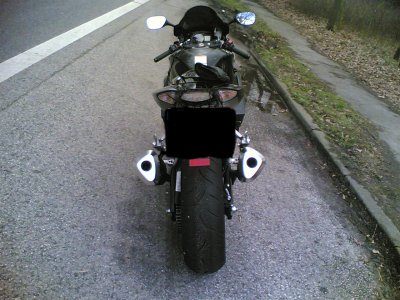 Probefahrt mit einer Suzuki GSX Bj.2008